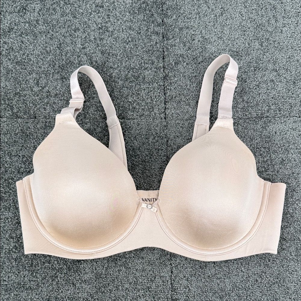 Vanity Fair Bra Wm 36 C Underwire Nude Beige Tan 76345